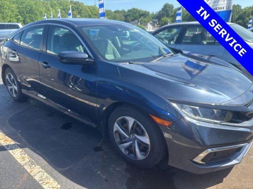 Modern Steel Metallic 2020 Honda Civic LX