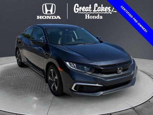 Modern Steel Metallic 2020 Honda Civic LX