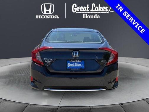 Modern Steel Metallic 2020 Honda Civic LX