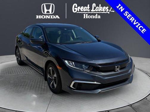 Modern Steel Metallic 2020 Honda Civic LX