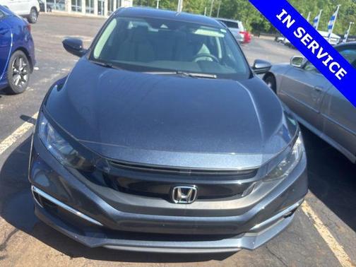Modern Steel Metallic 2020 Honda Civic LX