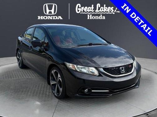 Crystal Black Pearl 2015 Honda Civic Si