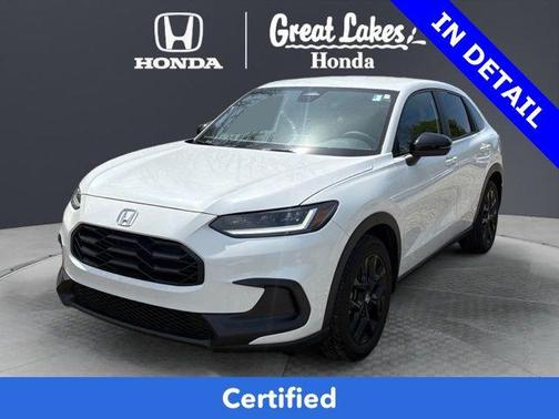 Platinum White Pearl 2023 Honda HR-V AWD Sport