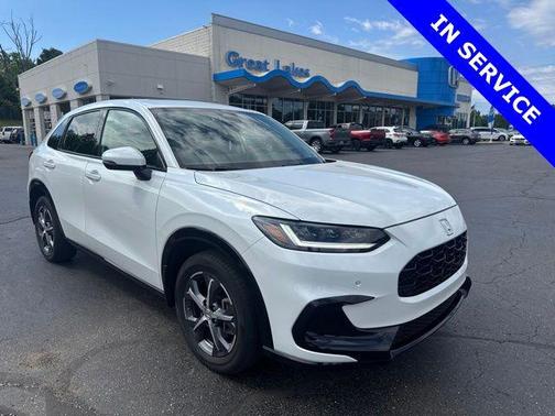 Platinum White Pearl 2024 Honda HR-V EX-L