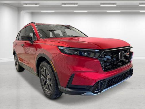 Radiant Red Metallic 2026 Honda CR-V Hybrid TrailSport AWD