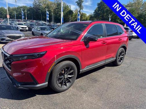 Radiant Red Metallic 2024 Honda CR-V Hybrid Sport AWD