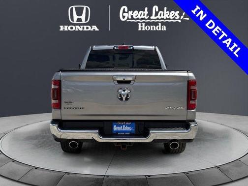 Billet Silver Metallic Clearcoat 2019 RAM 1500 Laramie