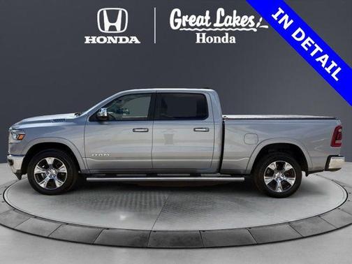 Billet Silver Metallic Clearcoat 2019 RAM 1500 Laramie