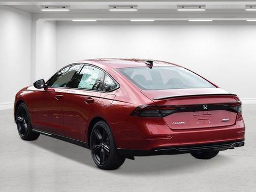 Radiant Red Metallic 2026 Honda Accord Hybrid Sport-L