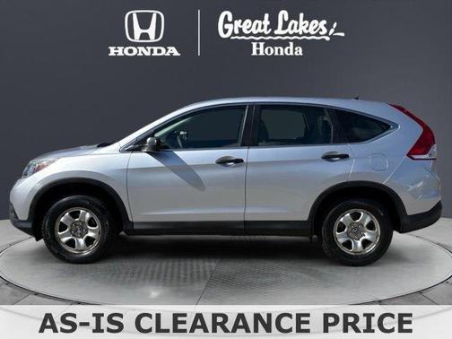 Alabaster Silver Metallic 2014 Honda CR-V LX