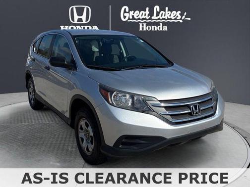 Alabaster Silver Metallic 2014 Honda CR-V LX