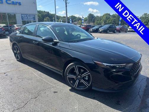 Crystal Black Pearl 2024 Honda Accord Hybrid Sport