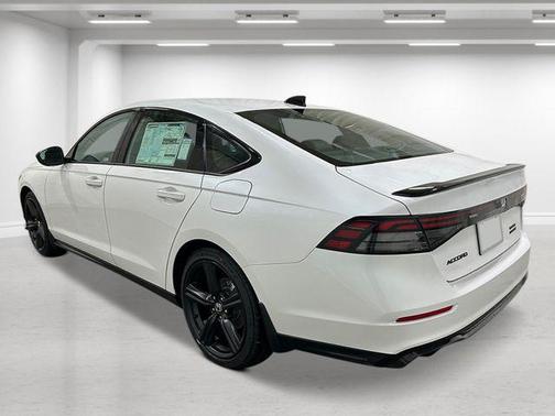 Platinum White Pearl 2026 Honda Accord Hybrid Sport-L