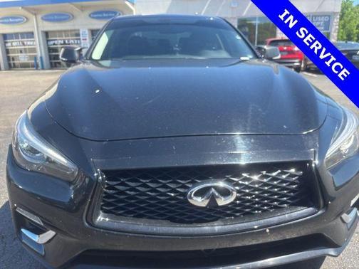 Black Obsidian 2018 INFINITI Q50 3.0t LUXE