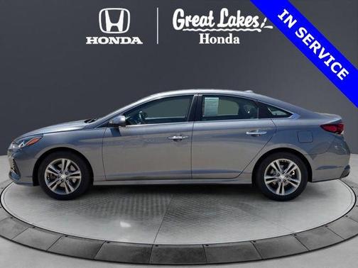 Machine Gray 2018 Hyundai SONATA SEL