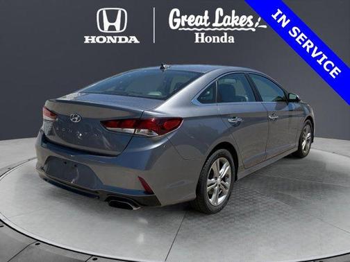 Machine Gray 2018 Hyundai SONATA SEL