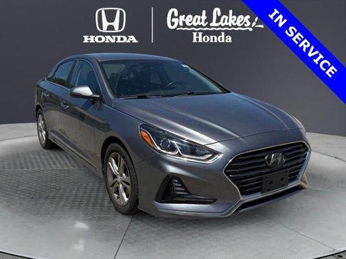 Machine Gray 2018 Hyundai SONATA SEL