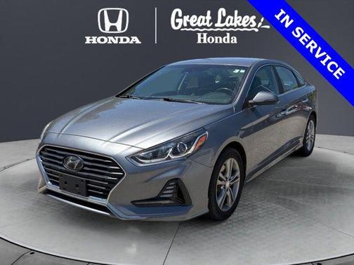Machine Gray 2018 Hyundai SONATA SEL