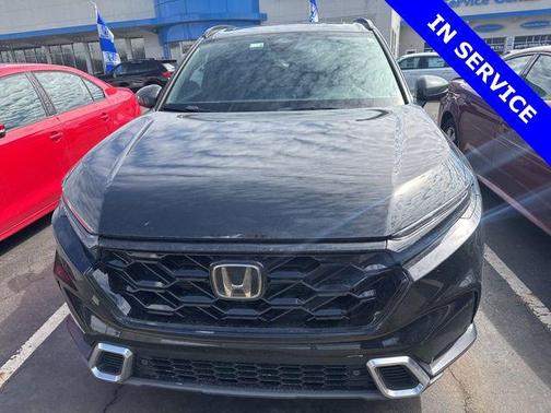Crystal Black Pearl 2025 Honda CR-V Hybrid Sport Touring AWD
