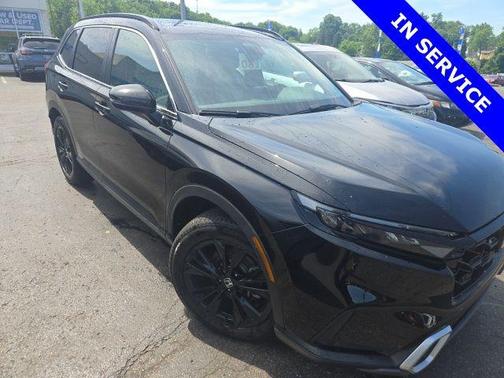 Crystal Black Pearl 2024 Honda CR-V Hybrid Sport Touring AWD