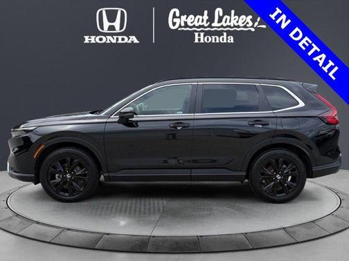 Crystal Black Pearl 2024 Honda CR-V Hybrid Sport Touring AWD