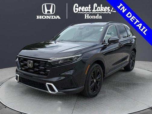 Crystal Black Pearl 2024 Honda CR-V Hybrid Sport Touring AWD