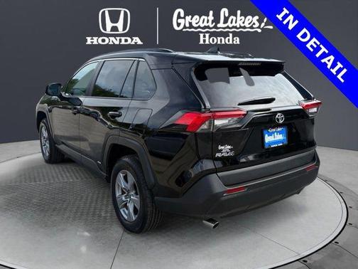 Midnight Black Metallic 2025 Toyota RAV4 Hybrid LE