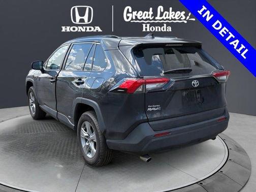 Midnight Black Metallic 2025 Toyota RAV4 Hybrid LE