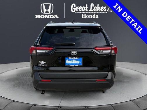 Midnight Black Metallic 2025 Toyota RAV4 Hybrid LE