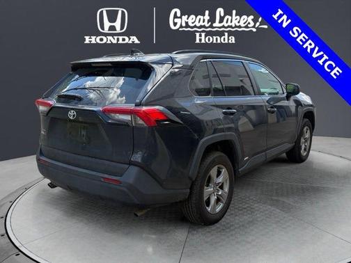 Midnight Black Metallic 2025 Toyota RAV4 Hybrid LE