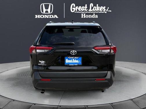 Midnight Black Metallic 2025 Toyota RAV4 Hybrid LE