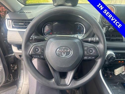 Midnight Black Metallic 2025 Toyota RAV4 Hybrid LE