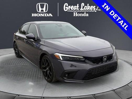 Crystal Black Pearl 2024 Honda Civic Sport Touring