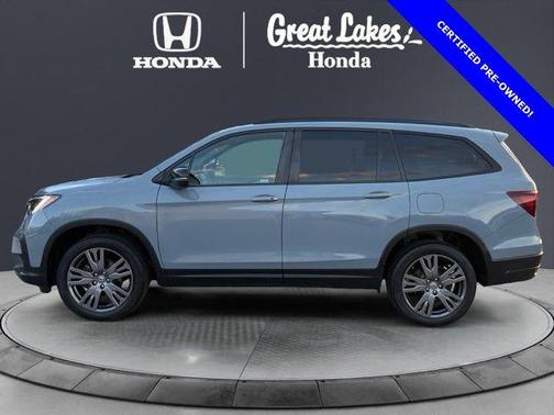 Sonic Gray Pearl 2022 Honda Pilot AWD Sport
