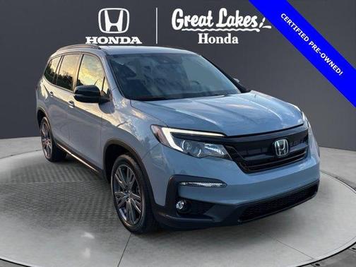 Sonic Gray Pearl 2022 Honda Pilot AWD Sport