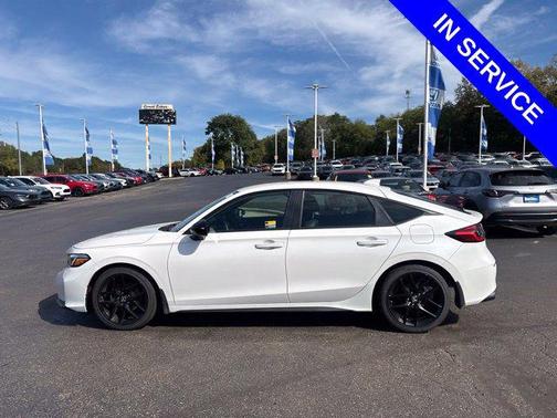 Platinum White Pearl 2026 Honda Civic Sport