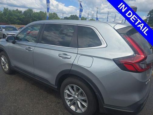 Solar Silver Metallic 2025 Honda CR-V EX-L AWD
