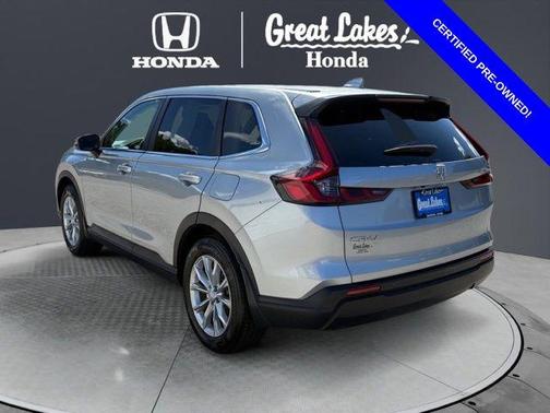 Solar Silver Metallic 2025 Honda CR-V EX-L AWD