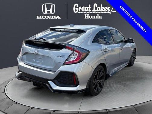 Lunar Silver Metallic 2019 Honda Civic Sport Touring