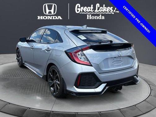 Lunar Silver Metallic 2019 Honda Civic Sport Touring
