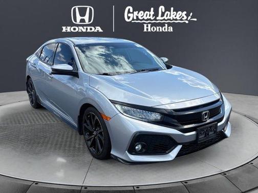 Lunar Silver Metallic 2019 Honda Civic Sport Touring