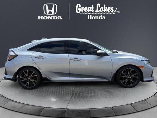 Lunar Silver Metallic 2019 Honda Civic Sport Touring