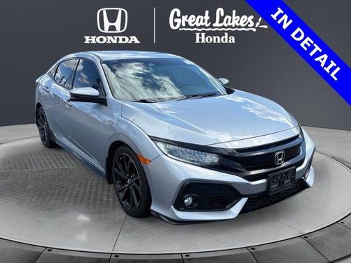 Lunar Silver Metallic 2019 Honda Civic Sport Touring