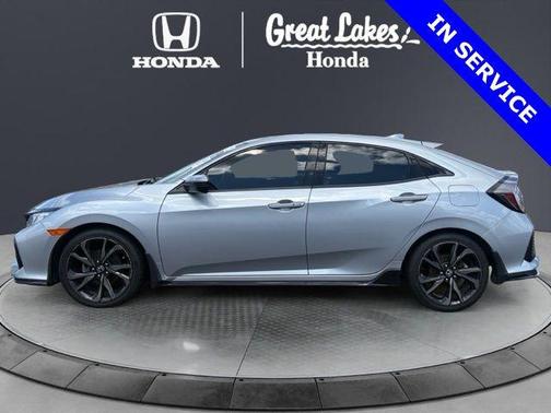 Lunar Silver Metallic 2019 Honda Civic Sport Touring