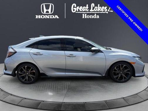 Lunar Silver Metallic 2019 Honda Civic Sport Touring