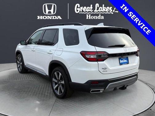 Platinum White Pearl 2025 Honda Pilot Elite