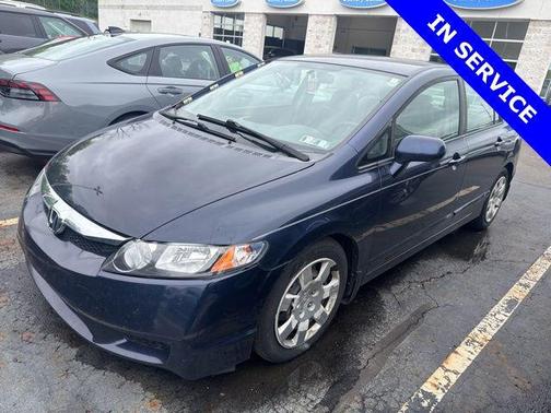 Dark Blue 2009 Honda Civic LX