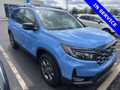 Diffused Sky Pearl 2024 Honda Passport AWD TrailSport