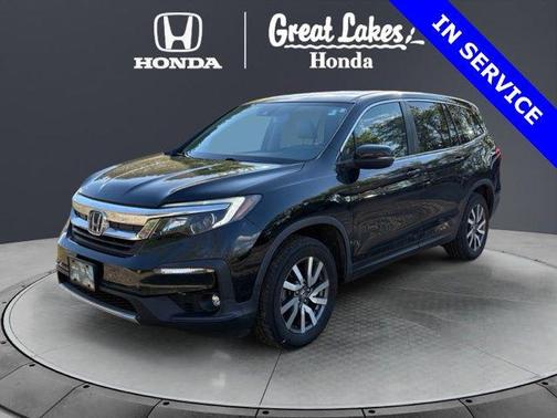 Black Forest Pearl 2019 Honda Pilot EX-L