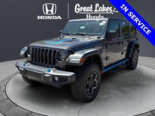 Granite Crystal Metallic Clearcoat 2022 Jeep Wrangler Unlimited 4xe Rubicon